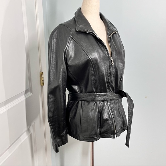 Wilsons 100% genuine leather zip up jacket detachable thinsulate jacket… - Picture 7 of 16